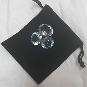HUGE 25 ct natural Brazilian aquamarines